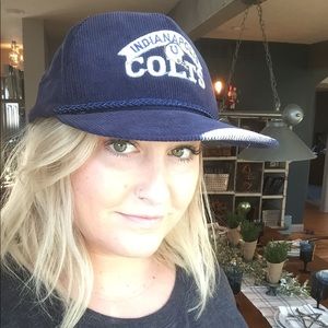 Vintage SnapBack Nissin Colts hat